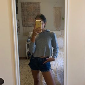 Cropped Urban Outfitters hoodie